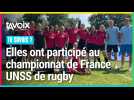 Les joueuses du collège d'Haubourdin ont participé au championnat de France UNSS de rugby