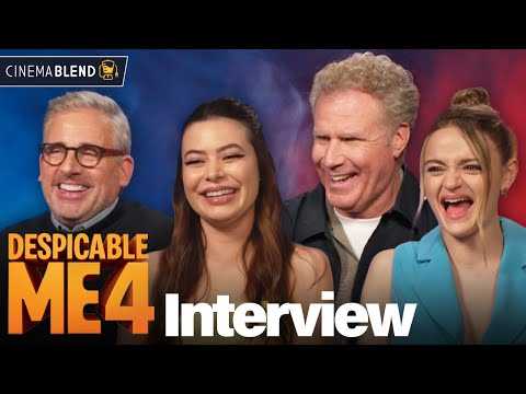 'Despicable Me 4' Interviews With Steve Carell, Will Ferrell, Joey King and Miranda Cosgrove