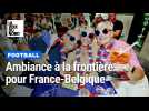 Ambiance suite à la victoire de la France contre la Belgique en Coupe d'Europe de Football