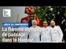 La flamme olympique de passage dans le Hainaut