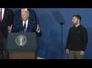 Biden introduces Zelensky as Putin at NATO ceremony, corrects himself