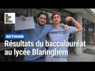 Béthune : résultats du baccalauréat au lycée Blaringhem