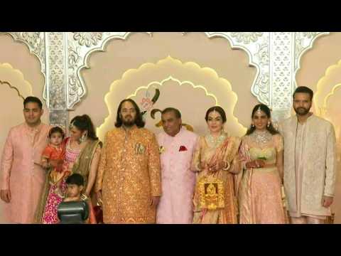 India: wedding of Anant Ambani, son of Asia's richest man