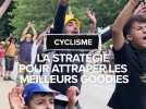 La stratégie pour récupérer les meilleurs goodies au Tour de France