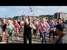 A Fécamp, de la zumba sur la plage gratuite et ouverte à tous chaque mercredi