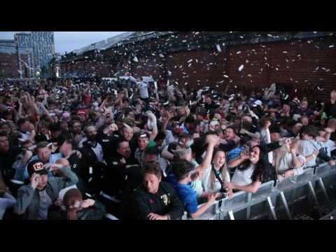 Fans erupt with joy as England equalise in Euro 2024 final