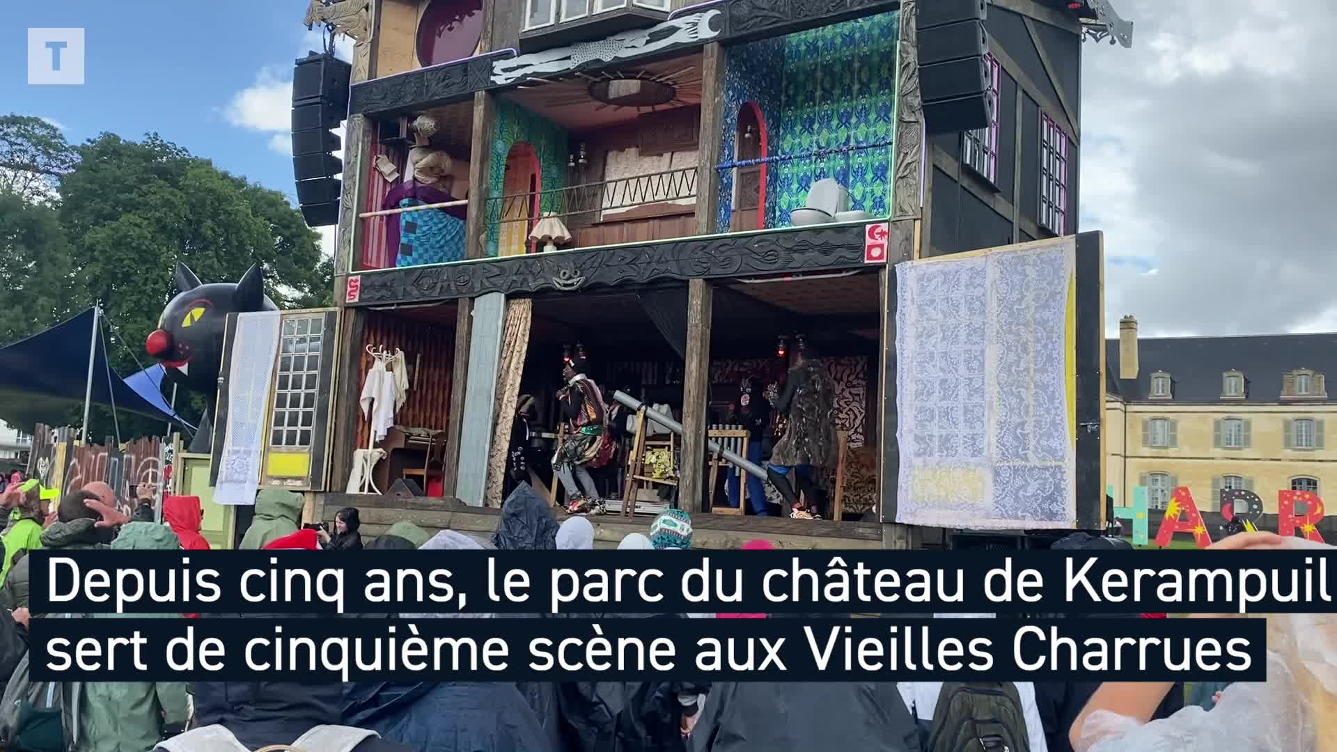 Aux Vieilles Charrues, la scène du Château offre une escapade hors sol [Vidéo]