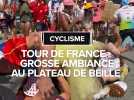 Tour de France : ambiance déjantée au sommet du Plateau de Beille