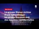 VIDÉO. Le groupe Disney victime d'une cyberattaque : les pirates auraient volé des données confidentielles