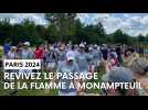 La flamme olympique était à Monampteuil