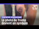 Tatouage et T-shirts, la photo de Trump devient le nouveau symbole de ses partisans #shorts