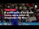 VIDÉO. France - Croatie. À quelle heure et sur quelle chaîne voir le match de préparation des Bleus ?