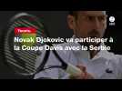 VIDÉO. Tennis. Novak Djokovic va participer à la Coupe Davis avec la Serbie