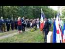 Cérémonie d'hommage 80 ans après le crash du Lancaster