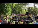 VIDÉO. Premier moment de grâce des Escales au jardin des plantes de Saint-Nazaire