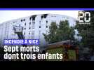 Nice : Sept morts dans un incendie supposé criminel #shorts