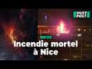 Un incendie meurtrier fait sept mort à Nice