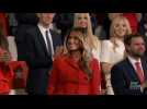 Melania Trump appears on last day of convention