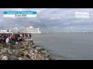 VIDEO. À Saint-Nazaire, le paquebot Utopia of the Seas se met en mouvement pour le grand départ