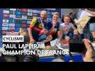 Paul Lapeira champion de France de cyclisme