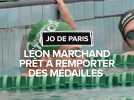 Léon Marchand prêt à remporter des médailles aux JO de Paris