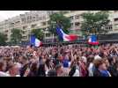 À Valenciennes, la place d'Armes noire de monde et festive pour Portugal-France