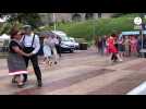 VIDEO. A Saint-Lô, le festival La Vir'ée du Rétro célèbre les 80 ans de la Libération