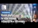 Une rave party sur le site minier d'Arenberg