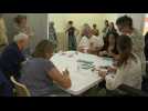 French elections: counting begins in Tulle, in Correze