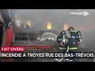 Un incendie en cours ce dimanche soir à Troyes