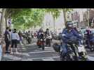 Les motards du Viaduc font le show à Millau