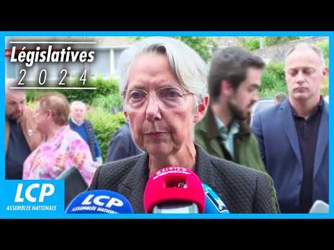 Élisabeth Borne : législatives 2024 - 7/07/2024