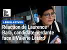 La réaction de Laurence Bara (RN) suite à sa défaite face à Valérie Létard (UDI) aux législatives