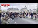 VIDÉO. À Pont-l'Abbé, Bretonnes et Bretons paradent fièrement pour les 70 ans des Brodeuses