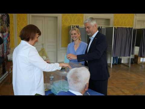 Elections: Laurent Wauquiez votes in second round