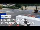 Les animations olympiques à Laon