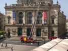 Intervention des pompiers : la grande échelle déployée sur l'Opéra Comédie de Montpellier