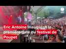 Éric Antoine a inauguré avec humour la nouvelle saison du festival de Poupet