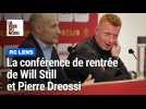 RC Lens : la conférence de rentrée de Will Still et Pierre Dreossi