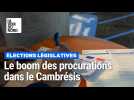 Le boom des procurations dans le Cambrésis