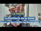 Le Havre. la Distillerie de la Seine propose une bouteille rechargeable