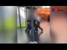 Arrestation musclée de deux femmes gare de l'Ouest à Molenbeek