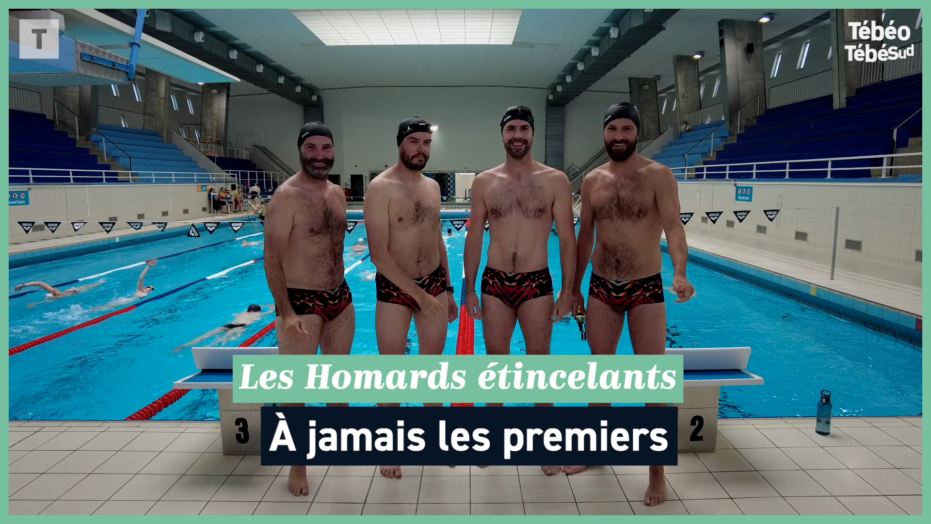 À l'entraînement avec les Homards étincelants, les Bretons champions de France de natation artistique [Vidéo]