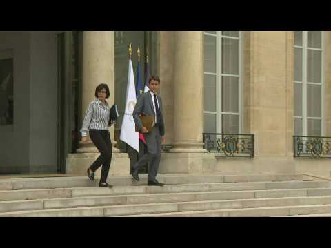Final Cabinet meeting before the second round of French general elections