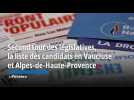Second tour des législatives, la liste des candidats en Vaucluse et Alpes-de-Haute-Provence