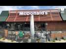 VIDÉO. À Laval, le McDonald's rouvre ses portes un an après sa destruction