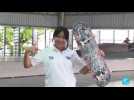 JO-2024 : Vareeraya Sukasem, espoir thaïlandais du skate à 12 ans