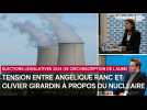 Tension entre Angélique Ranc et Olivier Girardin à cause du nucléaire lors du débat des législatives