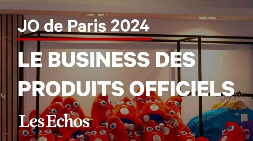 Illustration pour la vidéo JO de Paris 2024 : le business des produits dérivés 