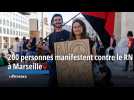 200 personnes manifestent contre le RN à Marseille après le résultats des législatives